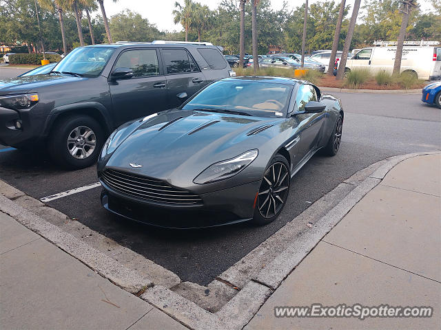 Aston Martin DB11 spotted in Bluffton, South Carolina