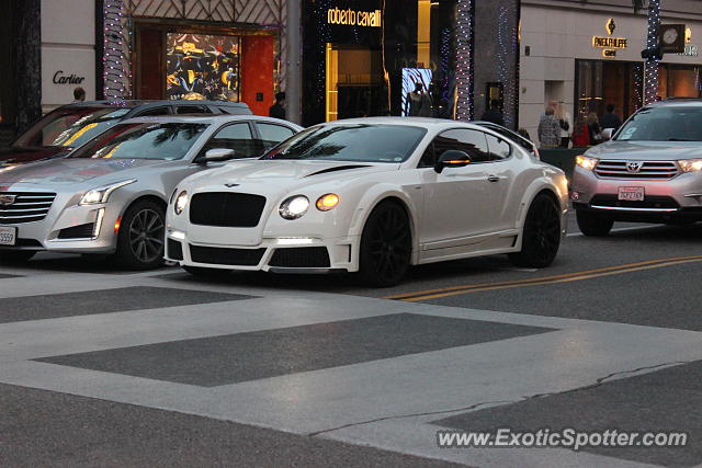 Bentley Continental spotted in Beverly Hills, California