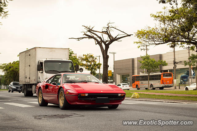 Ferrari 308 spotted in São Paulo, SP, Brazil