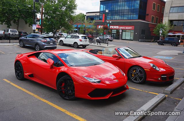 Lamborghini Huracan spotted in Calgary, Canada