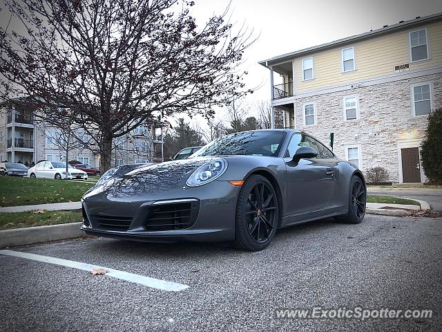 Porsche 911 spotted in Bloomington, Indiana