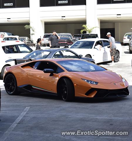 Lamborghini Huracan spotted in Honolulu, Hawaii