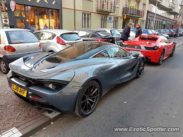 Mclaren 720S spotted in Warsaw, Poland