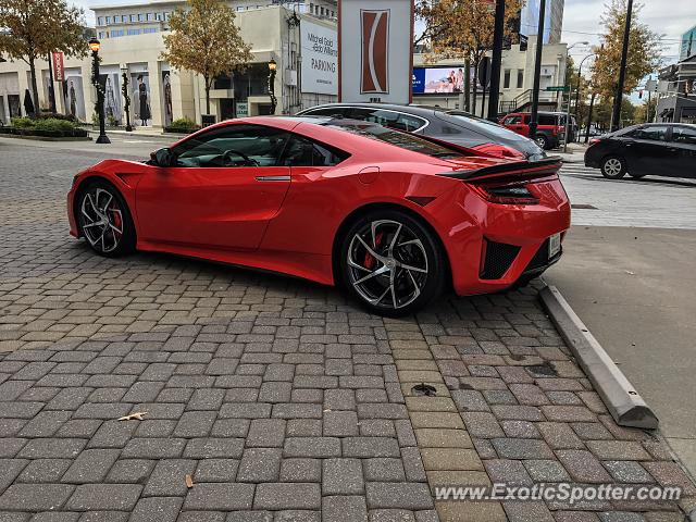 Acura NSX spotted in Atlanta, Georgia