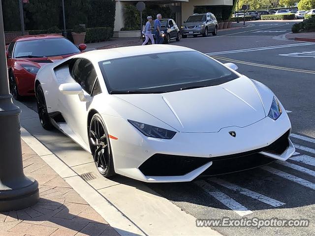 Lamborghini Huracan spotted in Newport Beach, California