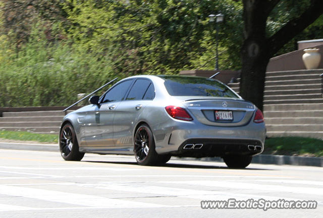 Mercedes C63 AMG Black Series spotted in Catonsville, Maryland