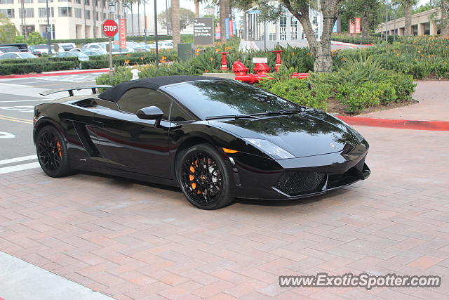 Lamborghini Gallardo spotted in Newport Beach, California