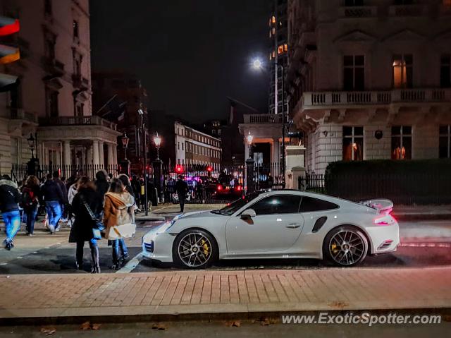 Porsche 911 Turbo spotted in London, United Kingdom