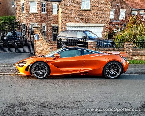 Mclaren 720S spotted in Doncaster, United Kingdom