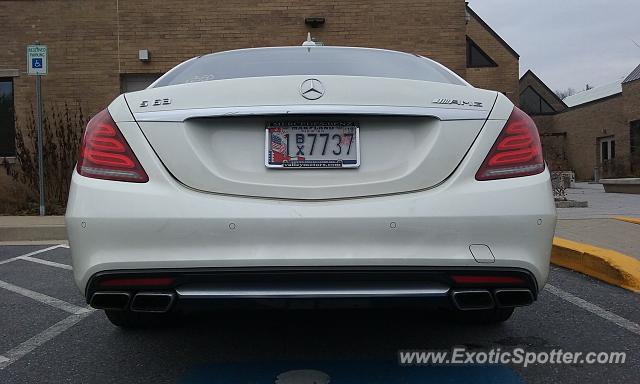 Mercedes S65 AMG spotted in Laurel, Maryland