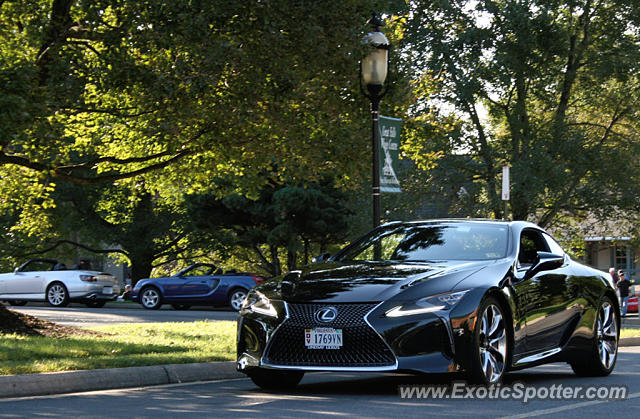 Lexus LC 500 spotted in Great falls, Virginia