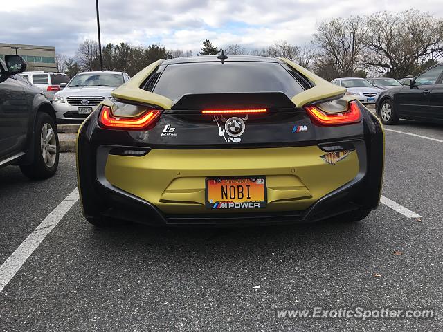 BMW I8 spotted in Columbia, Maryland