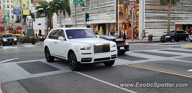 Rolls-Royce Cullinan spotted in L.A., California
