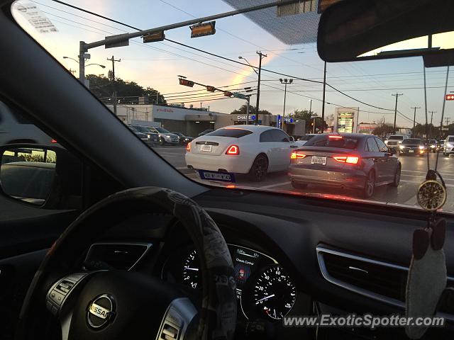 Rolls-Royce Wraith spotted in Dallas, Texas