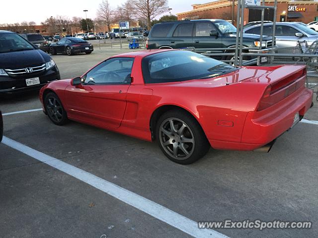 Acura NSX spotted in Dallas, Texas