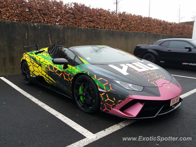 Lamborghini Huracan spotted in Kortrijk, Belgium