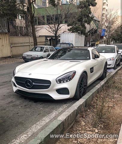 Mercedes AMG GT spotted in Tehran, Iran