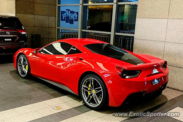 Ferrari 488 GTB spotted in Kuala Lumpur, Malaysia