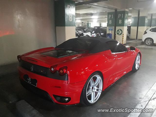 Ferrari F430 spotted in Jakarta, Indonesia