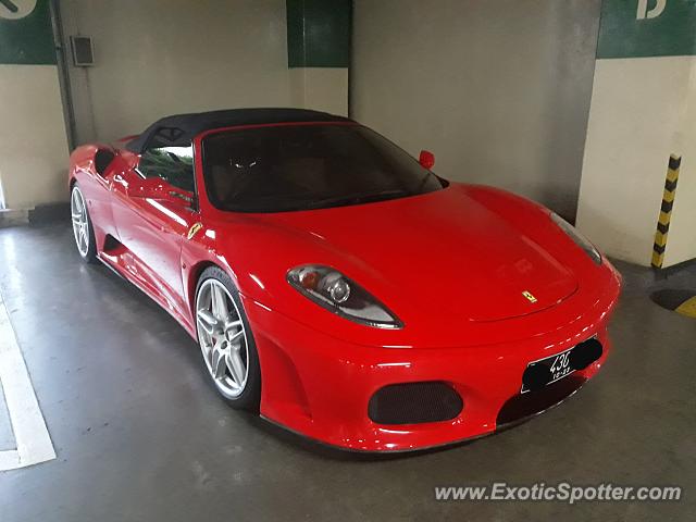 Ferrari F430 spotted in Jakarta, Indonesia