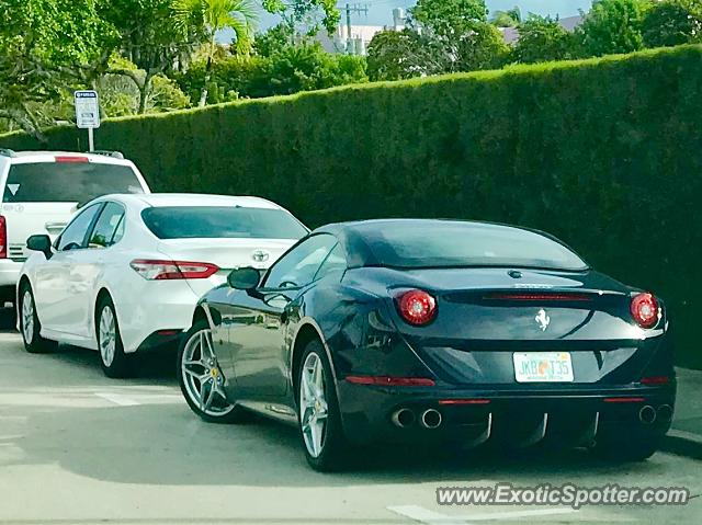 Ferrari California spotted in Palm Beach, Florida