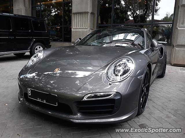 Porsche 911 Turbo spotted in Jakarta, Indonesia