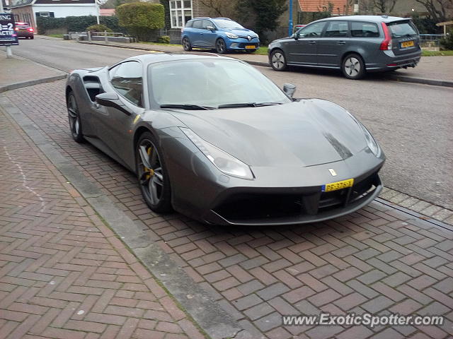 Ferrari 488 GTB spotted in Papendrecht, Netherlands