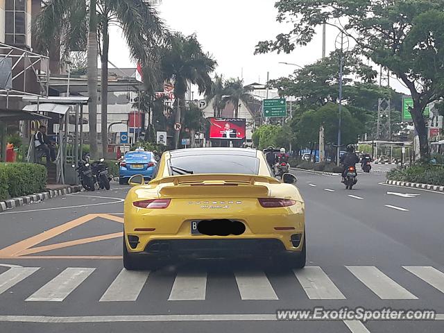 Porsche 911 Turbo spotted in Jakarta, Indonesia