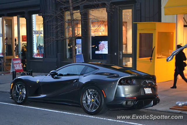 Ferrari 812 Superfast spotted in Manhattan, New York