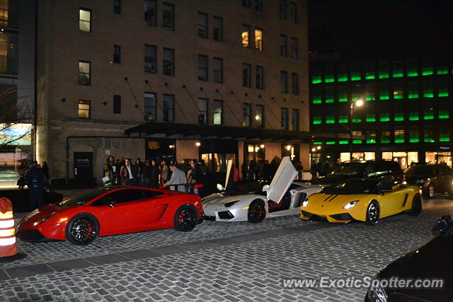 Lamborghini Gallardo spotted in Manhattan, New York