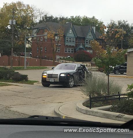 Rolls-Royce Ghost spotted in Des Moines, Iowa