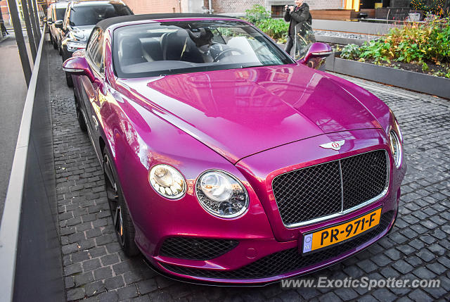 Bentley Continental spotted in Amsterdam, Netherlands