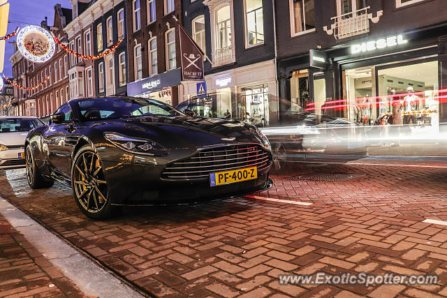 Aston Martin DB11 spotted in Amsterdam, Netherlands