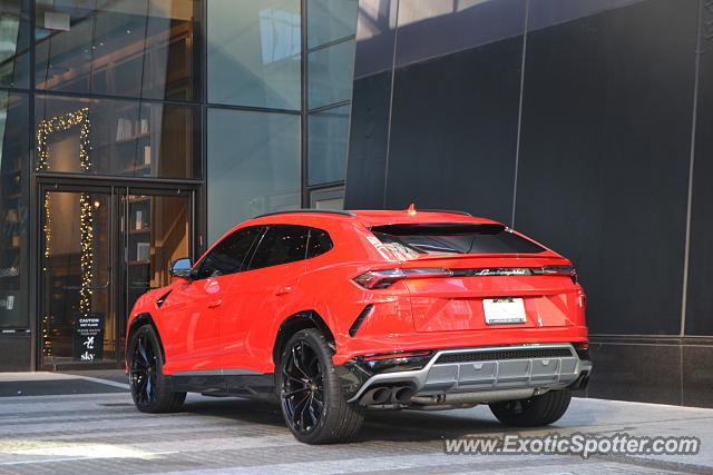 Lamborghini Urus spotted in Manhattan, New York