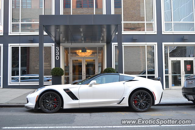 Chevrolet Corvette Z06 spotted in Manhattan, New York