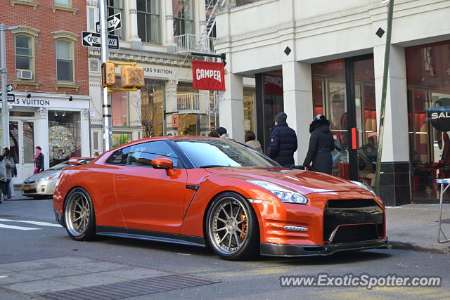 Nissan GT-R spotted in Manhattan, New York