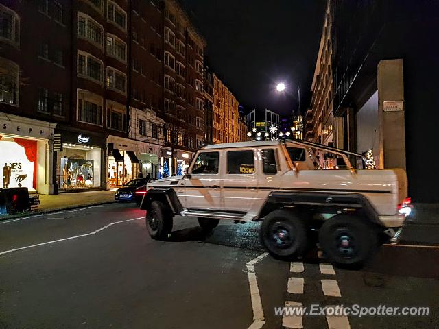 Mercedes 6x6 spotted in London, United Kingdom