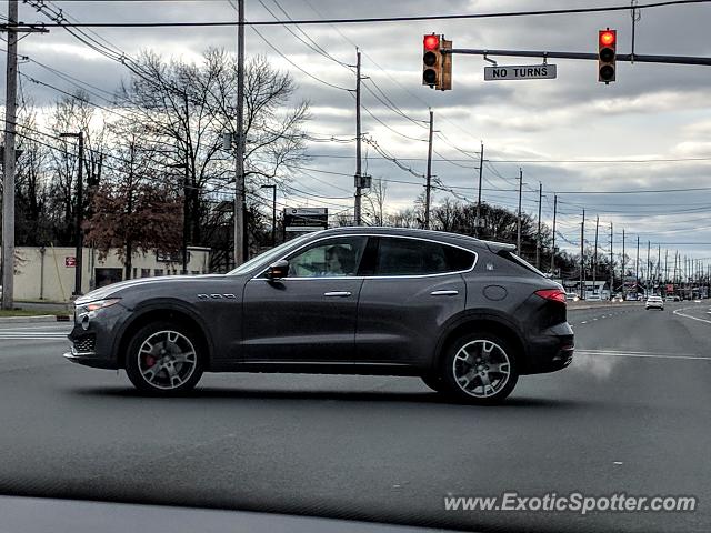 Maserati Levante spotted in Bound Brook, New Jersey