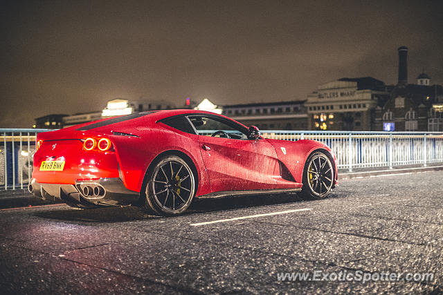 Ferrari 812 Superfast spotted in London, United Kingdom