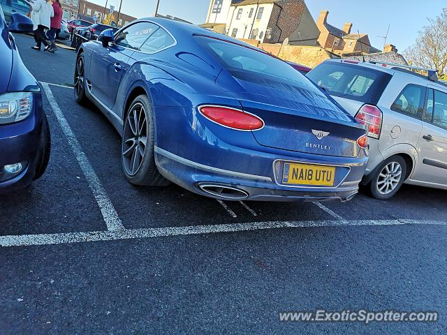 Bentley Continental spotted in Stockton on tees, United Kingdom