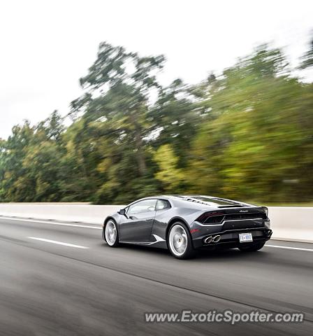 Lamborghini Huracan spotted in Manassas, Virginia