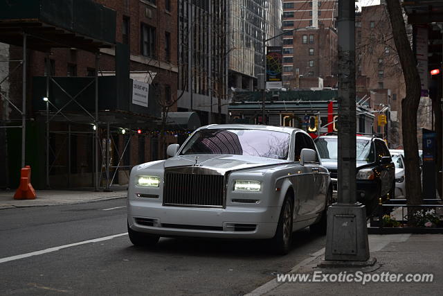 Rolls-Royce Phantom spotted in Manhattan, New York