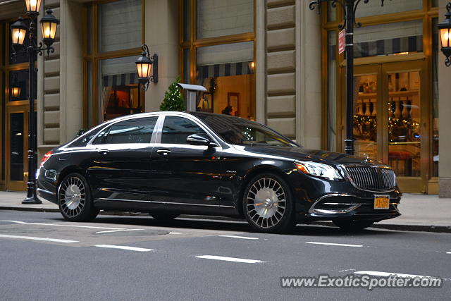 Mercedes Maybach spotted in Manhattan, New York