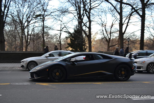 Lamborghini Huracan spotted in Manhattan, New York