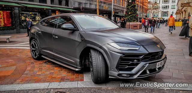 Lamborghini Urus spotted in London, United Kingdom