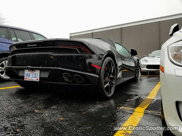 Lamborghini Huracan spotted in Dublin, Ohio