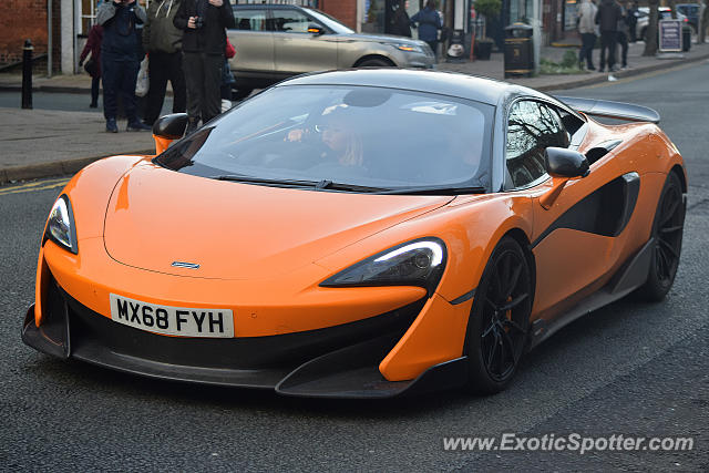 Mclaren 600LT spotted in Alderley Edge, United Kingdom