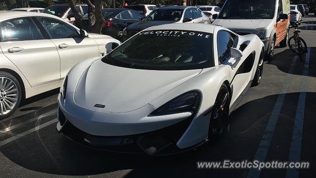 Mclaren 570S spotted in Irvine, California