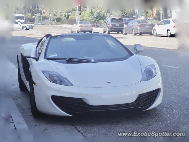 Mclaren MP4-12C spotted in Beverly Hills, California