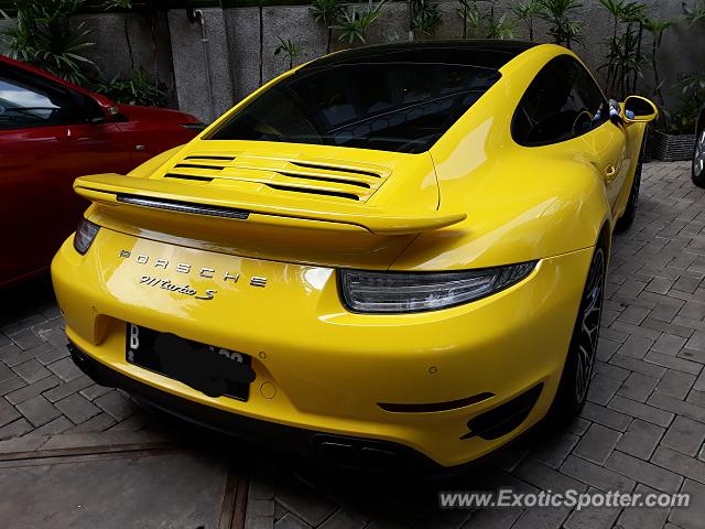 Porsche 911 Turbo spotted in Jakarta, Indonesia